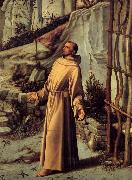 Details of St.Francis in the desert BELLINI, Giovanni